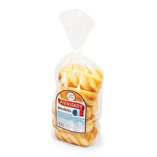 Pieniškos bandelės TREJOS GIRNOS, 350 g