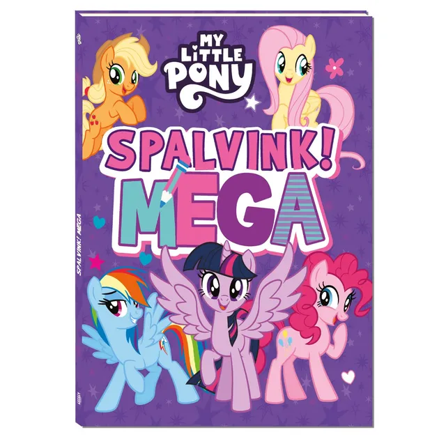 Knyga MY LITTLE PONY. SPALVINK PONIUS