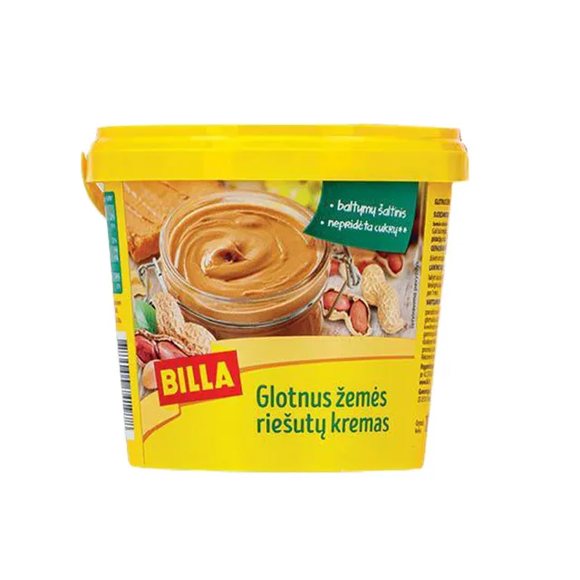 Glotnus žemės riešutų kremas BILLA, 1 kg