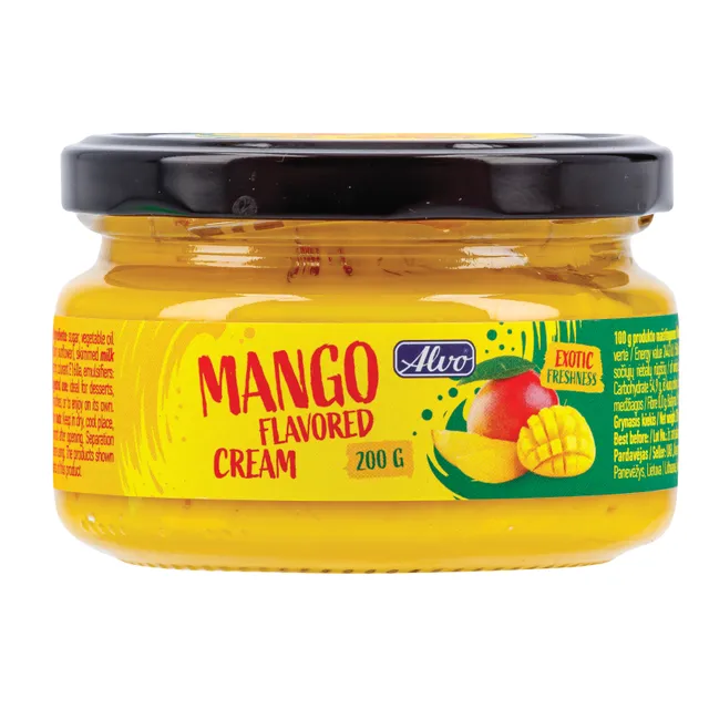 Крем со вкусом манго ALVO, 200 г