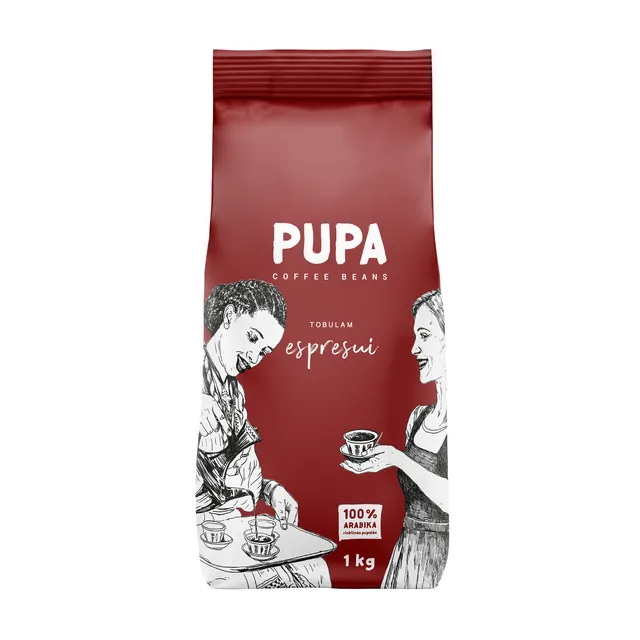 Kavos pupelės tobulam espresui PUPA, 1 kg