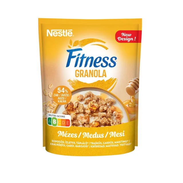 Traški granola NESTLE FITNESS GRANOLA HONEY, 300g 