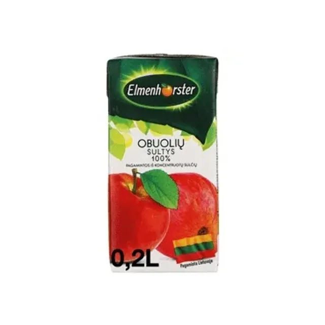 Obuolių sultys ELMENHORSTER, 200 ml