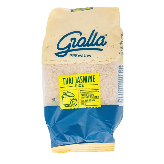 Ryžiai GRALLA PREMIUM JASMINE, 800 g
