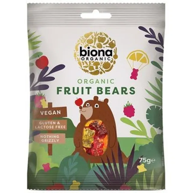 Guminukai meškiukai MOGLI BI BIO, 75 g