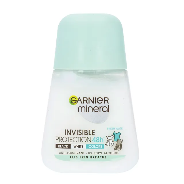 Рулонный дезодорант GARNIER MINERAL BWC FRESH ALOE, 50 мл