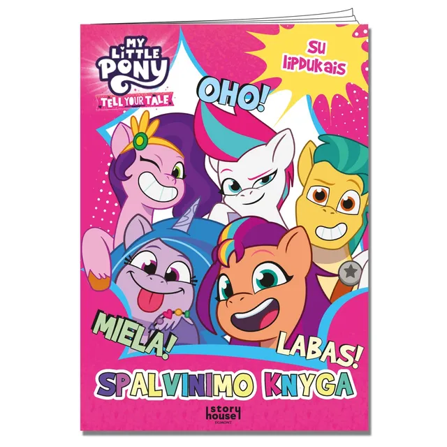 Knyga MY LITTLE PONY. SPALVINIMO KNYGA
