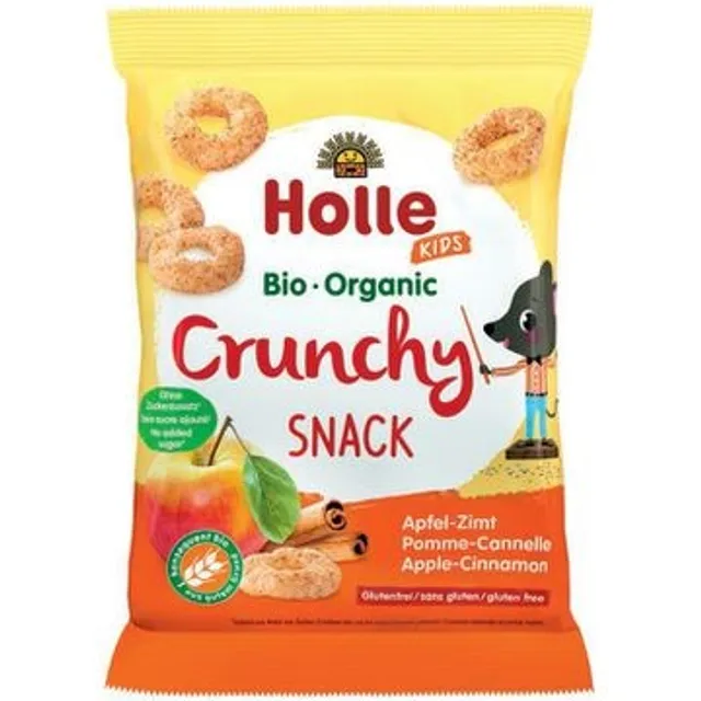 BIO traškučiai APPLE-CINNAMON, 25 g
