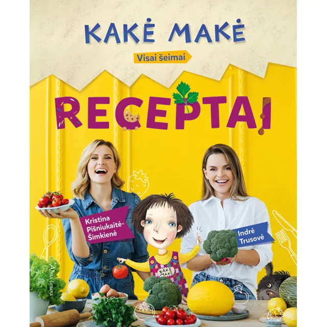 Knyga KAKĖ MAKĖ. RECEPTAI