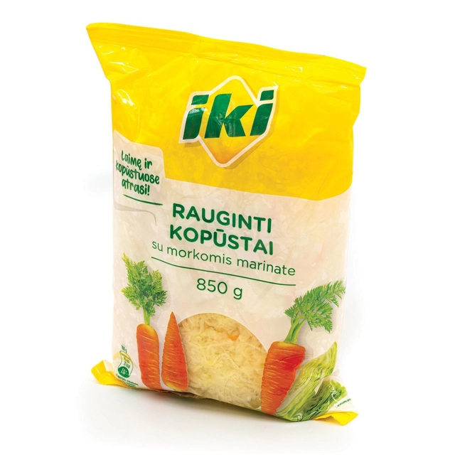 Квашеная капуста с морковью в маринаде IKI, 850 г