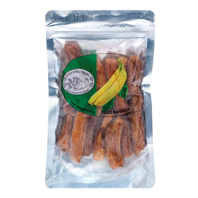 Džiovinti bananai, 250 g