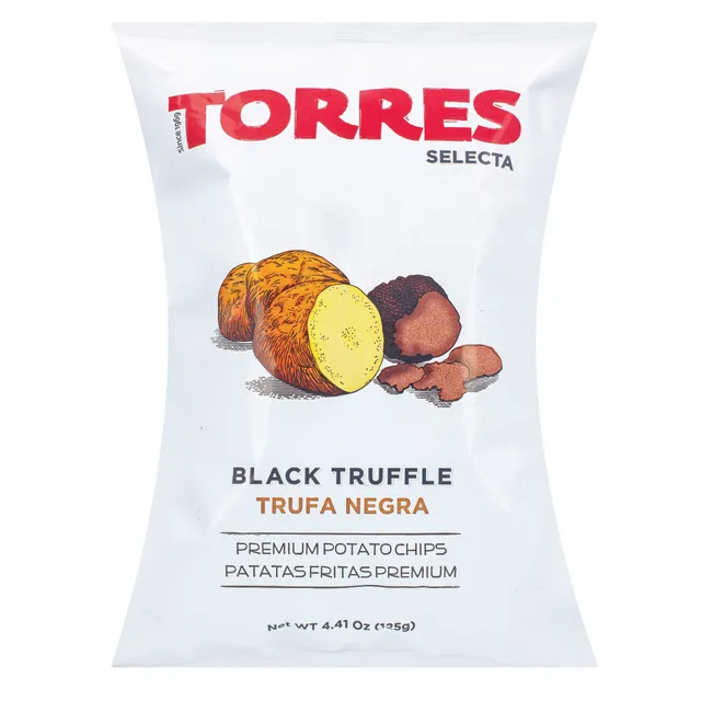 Bulvių traškučiai su trumais TORRES, 125 g