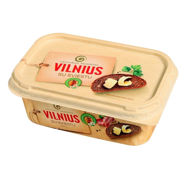 Riebalų tepinys su sviestu VILNIUS, 50% rieb., 400 g