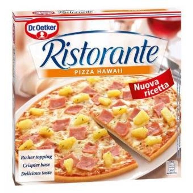 Šaldyta pica RISTORANTE Hawaii 355g