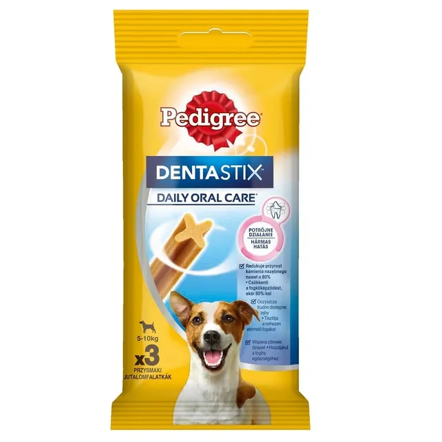 Kramtalai mažo ūgio šunims PEDIGREE DENTA STIX, 3 vnt.