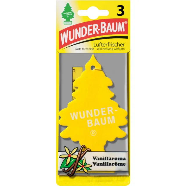 Oro gaiviklio komplektas WUNDER-BAUM TREE VANILLA, 3 vnt.