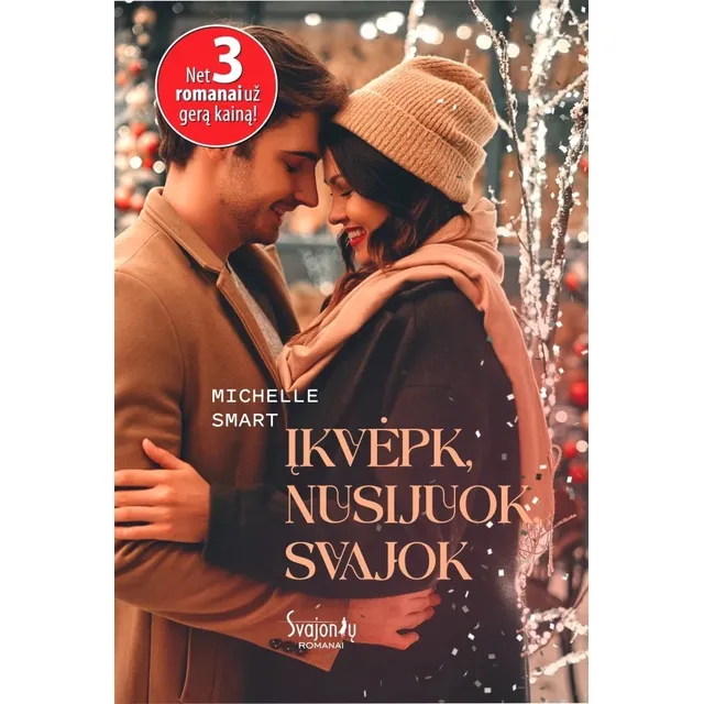 Knyga ĮKVĖPK NUSIJUOK SVAJOK 3IN1