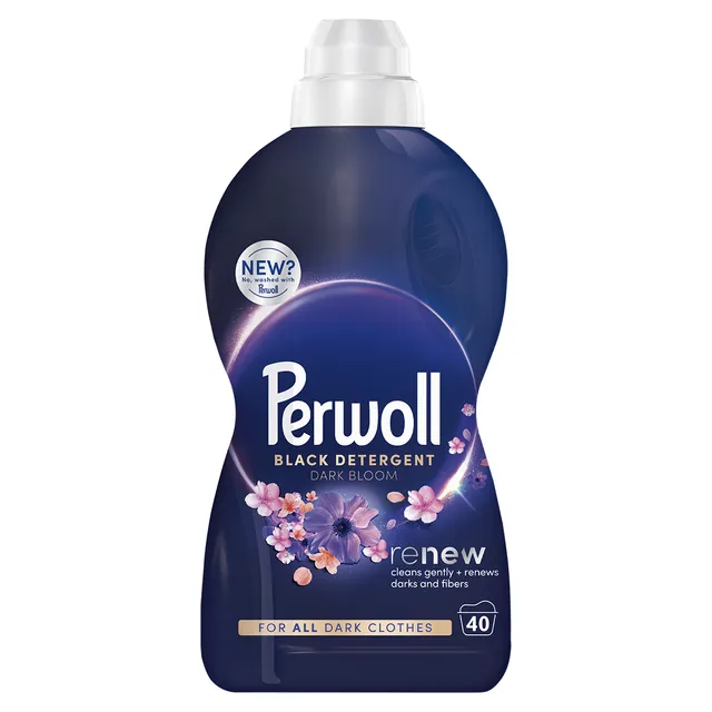 Skystasis skalbiklis PERWOLL BLACK DARK BLOOM, 20 skalbimų, 1000 ml