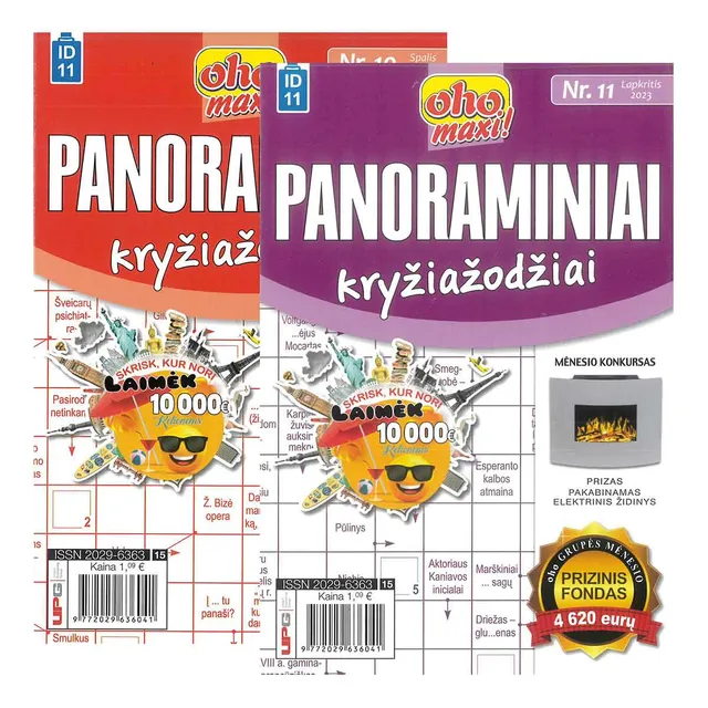 Žurnalas OHO MAXI PANORAMINIAI, 1 vnt.