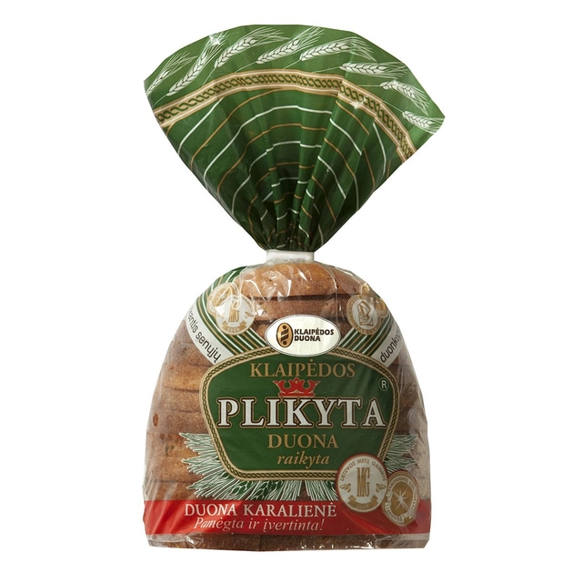 Raikyta plikyta KLAIPĖDOS DUONA, 380 g
