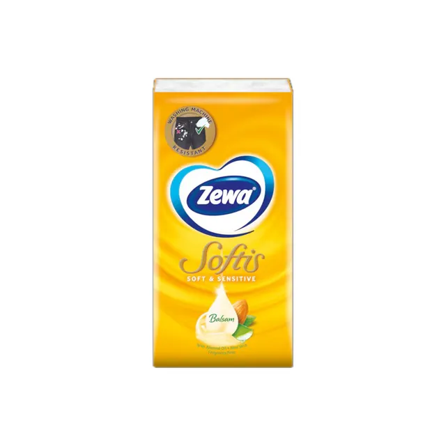 Popierinės nosinaitės ZEWA SOFT&SENSITIVE