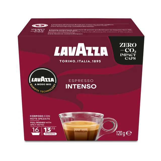 Coffee capsules LAVAZZA A MODO MIO INTENSO, 16 pcs.