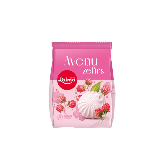 LAIMA зефиры со вкусом малины, 200 г