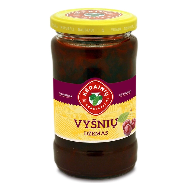 Vyšnių džemas KĖDAINIŲ, 330 g