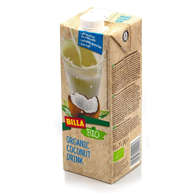 Органический кокосовый напиток BILLA BIO, 1 л