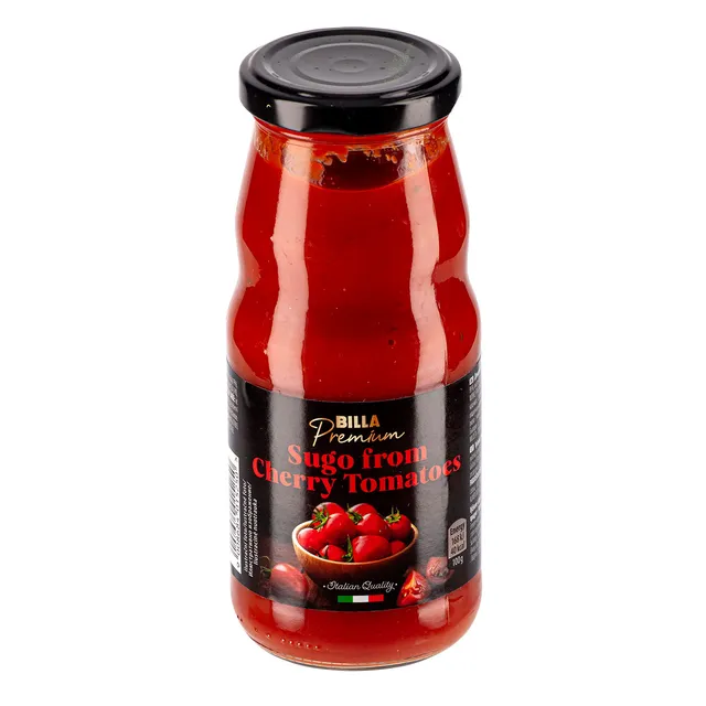 Cherry tomato sauce BILLA PREMIUM, 330 g