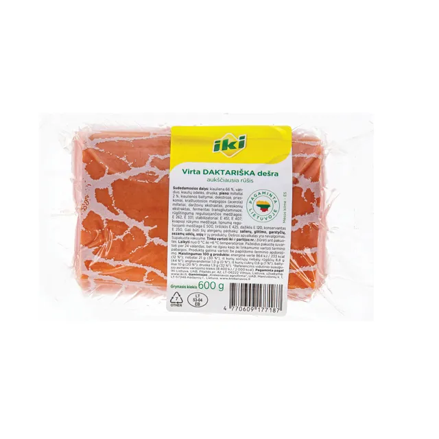 Virta daktariška dešra IKI, 600 g