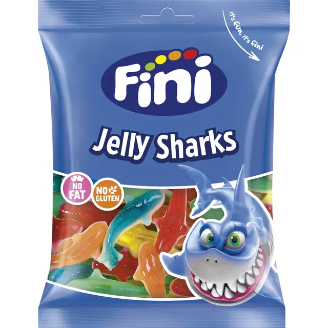 Saldainiai - guminukai FINI RYKLIAI, 90 g