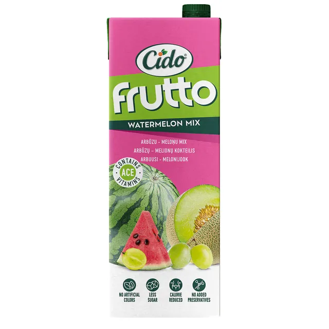 Напиток CIDO FRUTTO АРБУЗ (15%), 1,5 л
