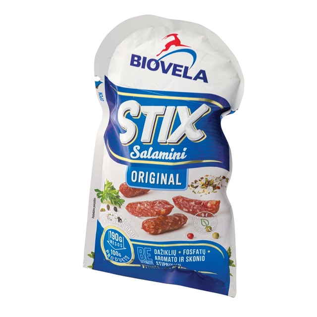 Vytintos dešrelės SALAMINI BIOVELA, a.r., 80 g