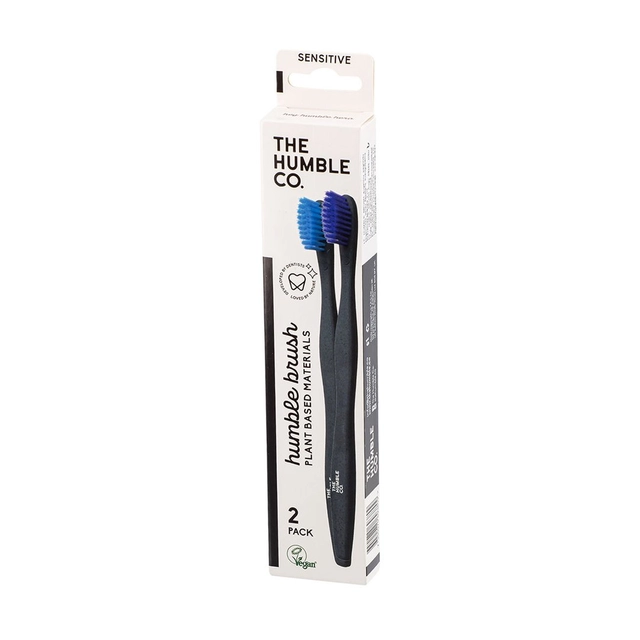 Augalinės kilmės šepetėlis HUMBLE BRUSH, 2 vnt.