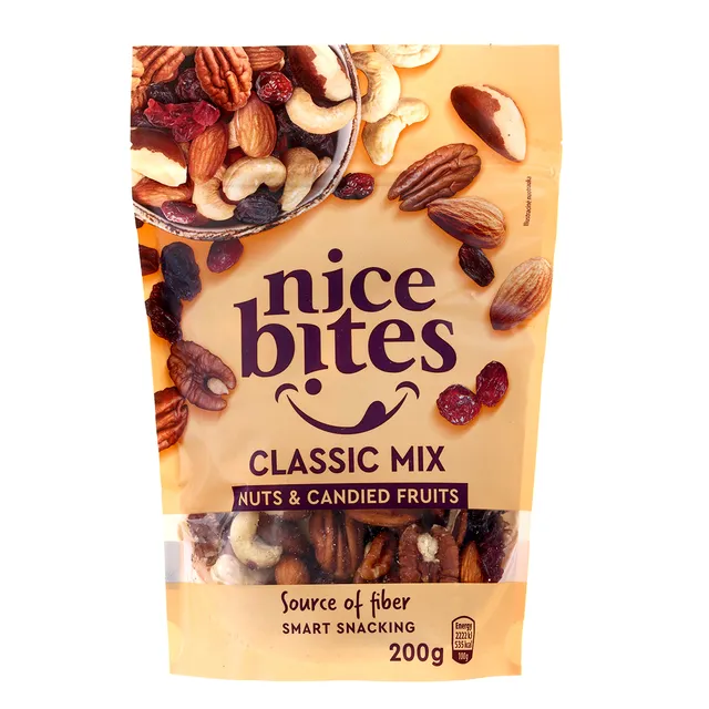 Klasiškas mišinys NICE BITES, 200 g