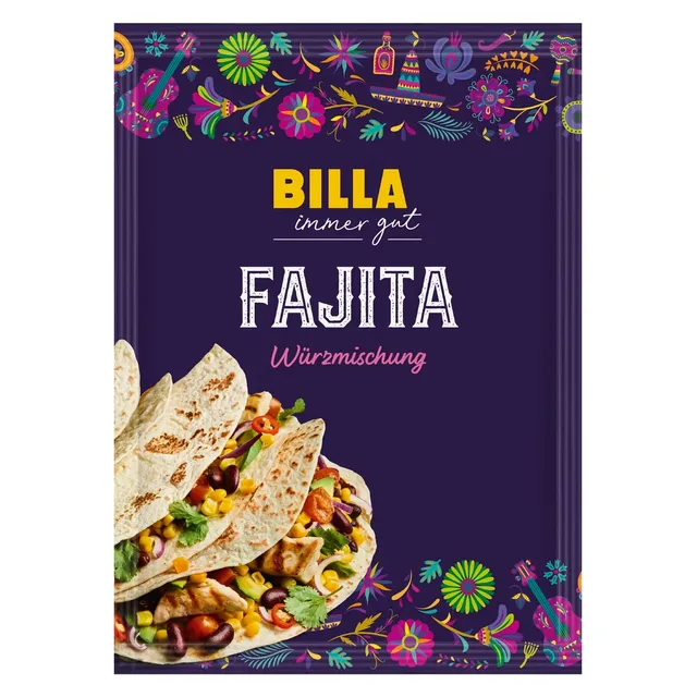 Fajita spice mix BILLA, 28 g