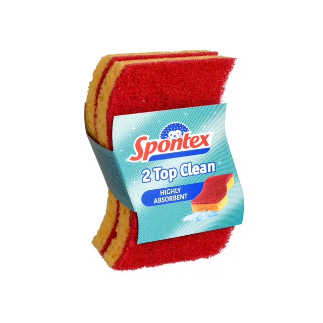 Kitchen Sponges SPONTEX TOP CLEAN, 2 pcs.