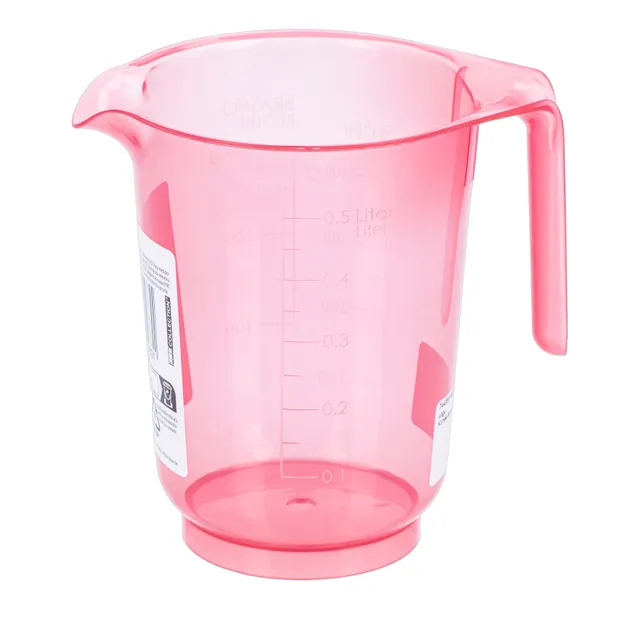 Matavimo indas, rožinis, 500 ml