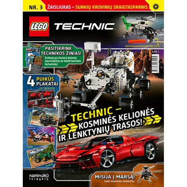 Žurnalas LEGO TECHNIC