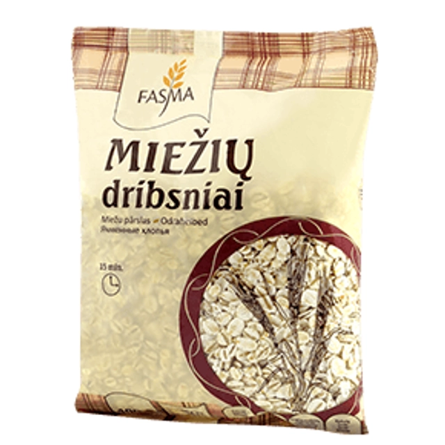 Miežių dribsniai FASMA, 400 g