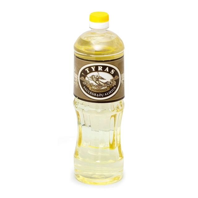 Saulėgrąžų rafinuotas aliejus TYRAS, 900 ml