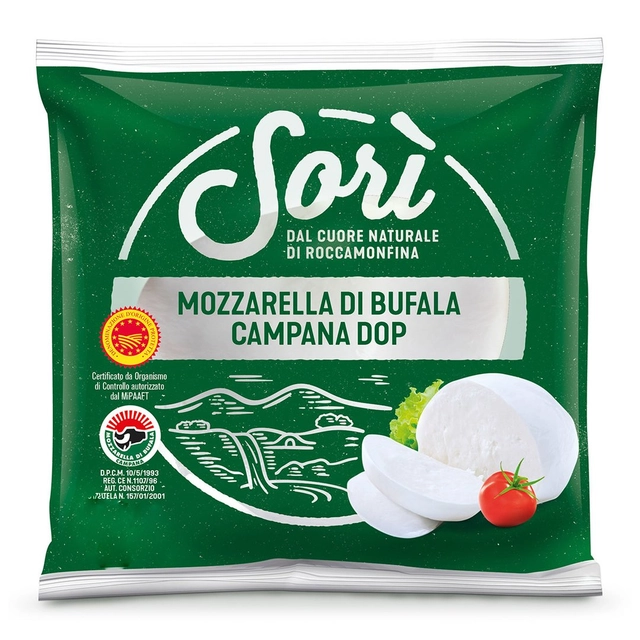 Sūris MOZZARELLA DI BUFALA CAMPANA SORI, 100 g
