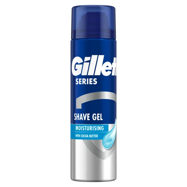 Skutimosi gelis GILLETTE SERIES MOISTURISING, 200 ml