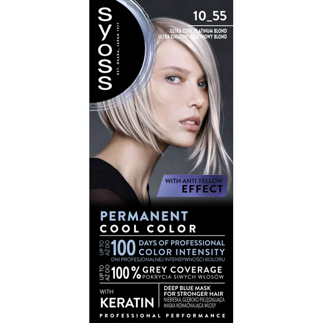 Plaukų dažai SYOSS COLOR 10-1