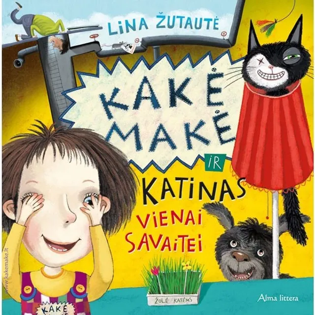 Knyga KAKĖ MAKĖ IR KATINAS VIENAI