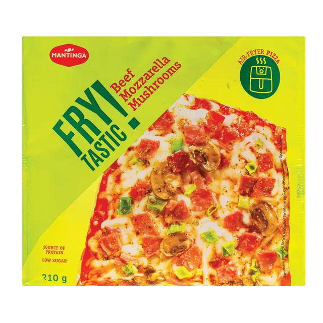 Pica FRYTASTIC su jautiena, mocarela ir pievagrybiais, 210 g