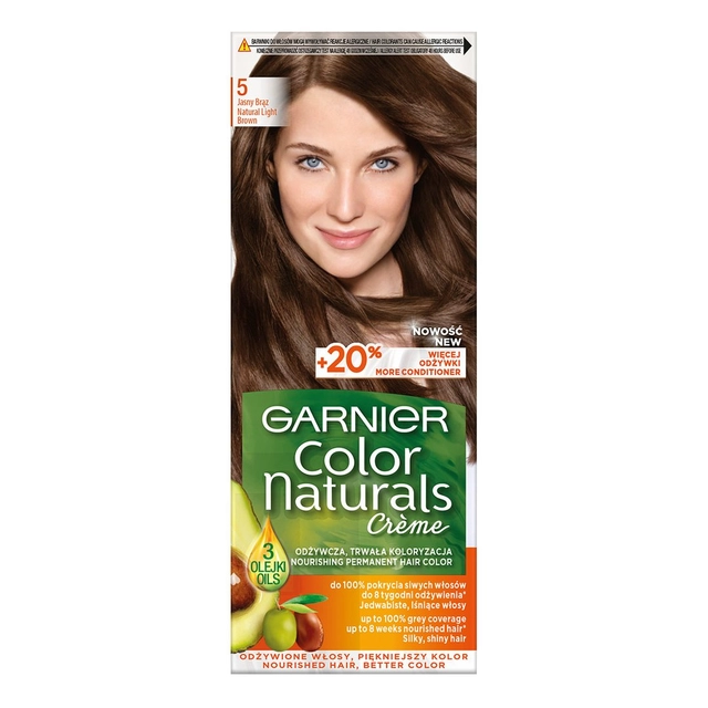 Plaukų dažai GARNIER COLOR NATURALS Nr.5