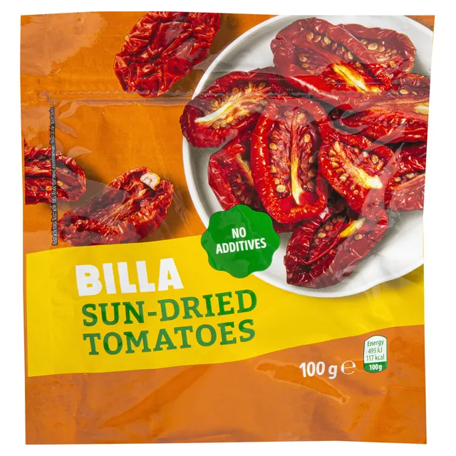 Saulėje džiovinti pomidorai BILLA, 100 g