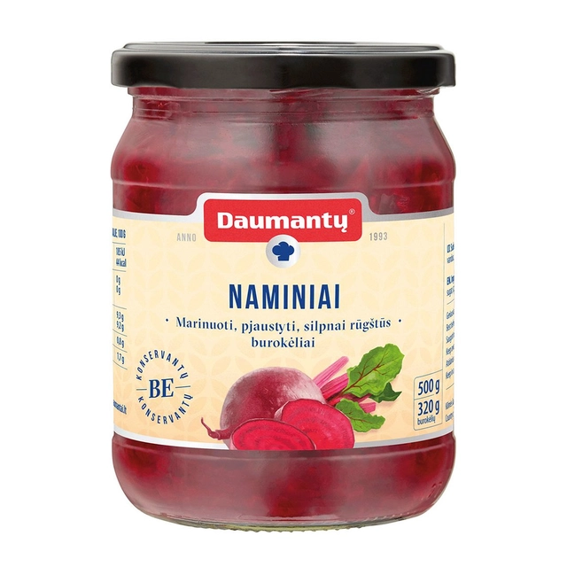 Naminiai burokėliai be E DAUMANTŲ, 500 g